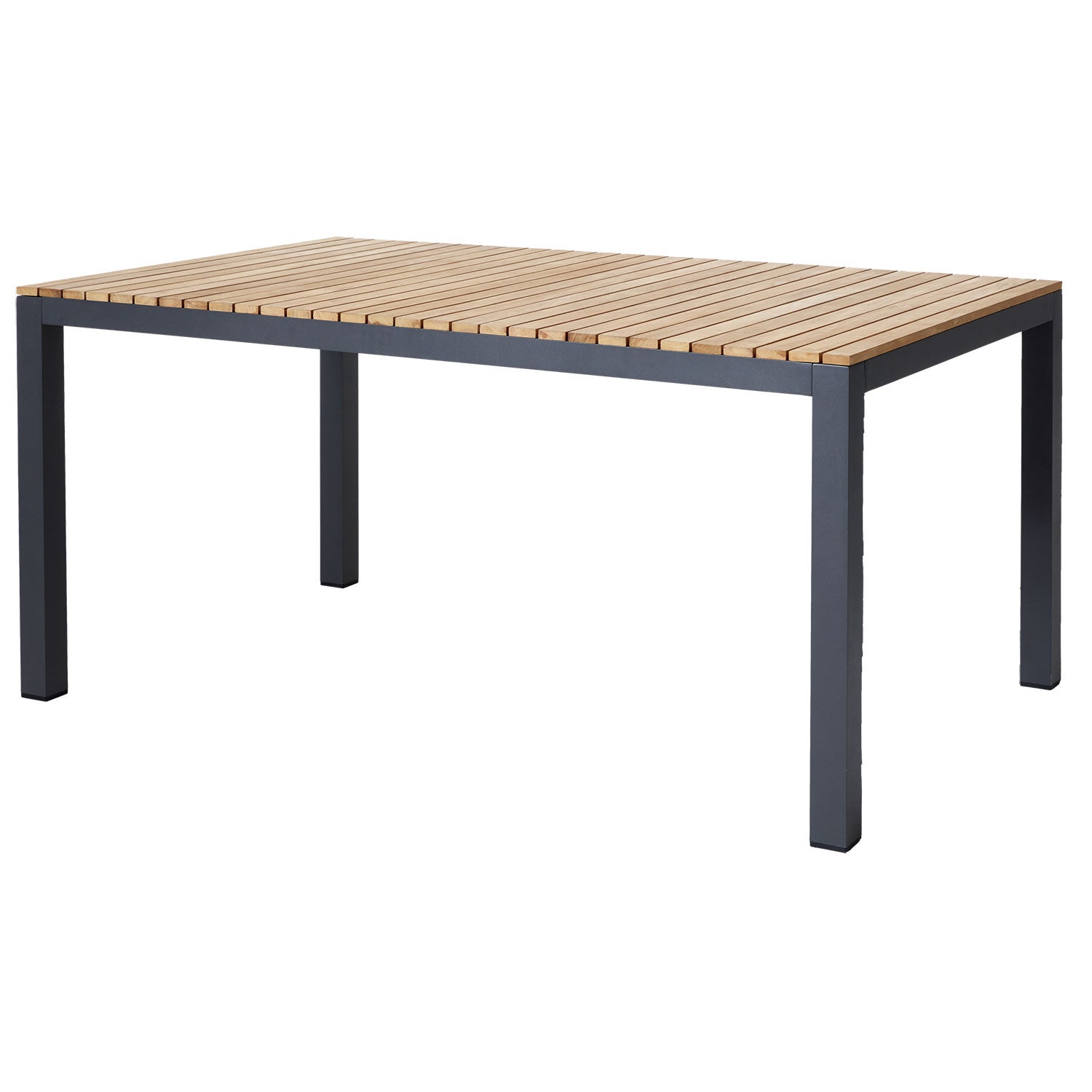 Cinas, Mood extreme bord 100x167 cm antracit teak
