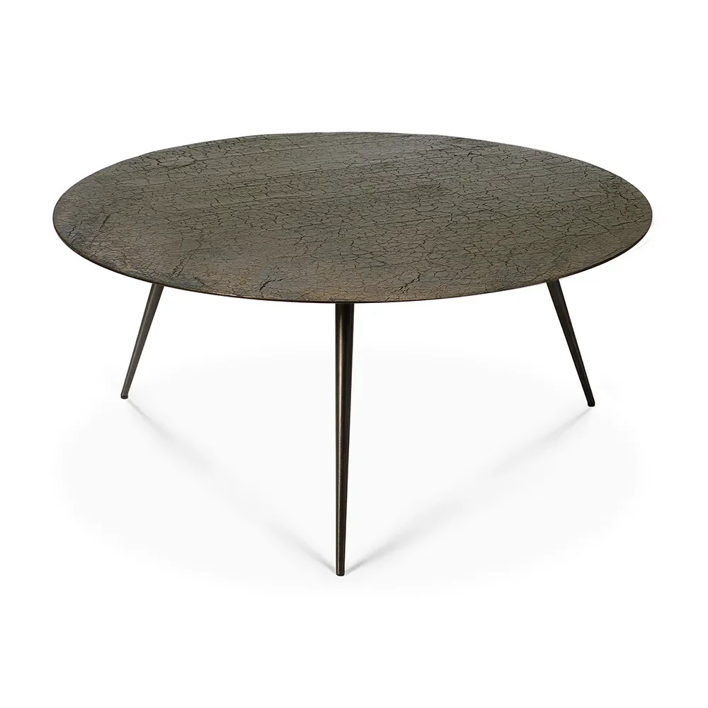 Ethnicraft, Luna Soffbord Ø80 cm Whisky