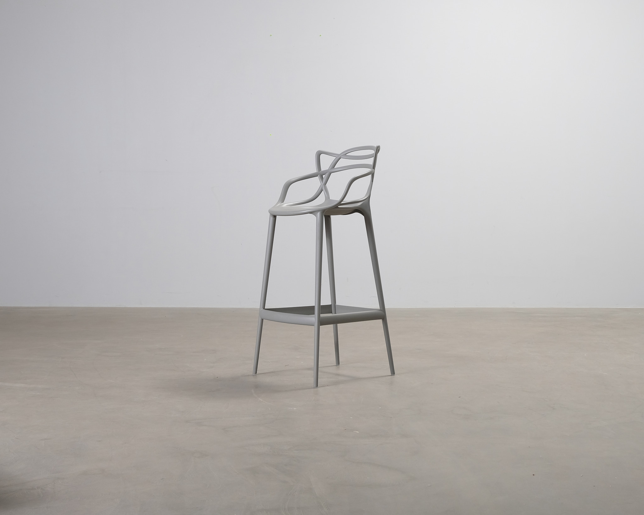 Kartell Masters barstol grå