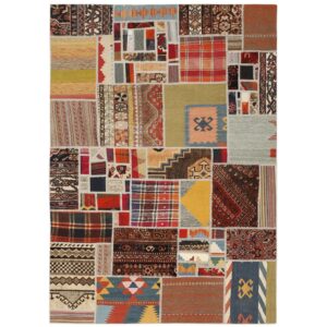 Rezas orientalisk x Tekkeh Kelim matta 140 x 200 cm