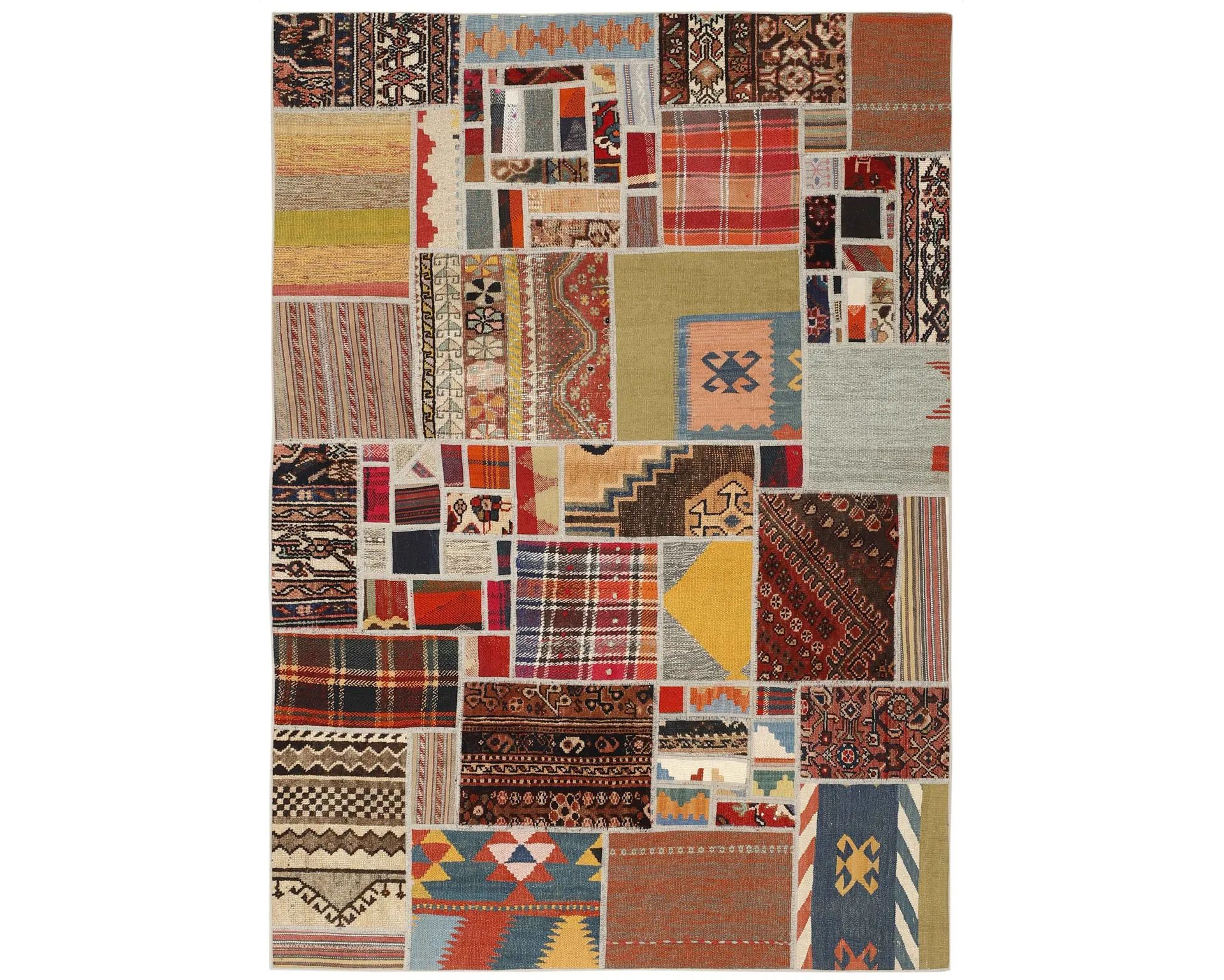 Rezas orientalisk x Tekkeh Kelim matta 140 x 200 cm