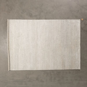 Roots Living Pile Bamboo matta 200 x 300 cm vit