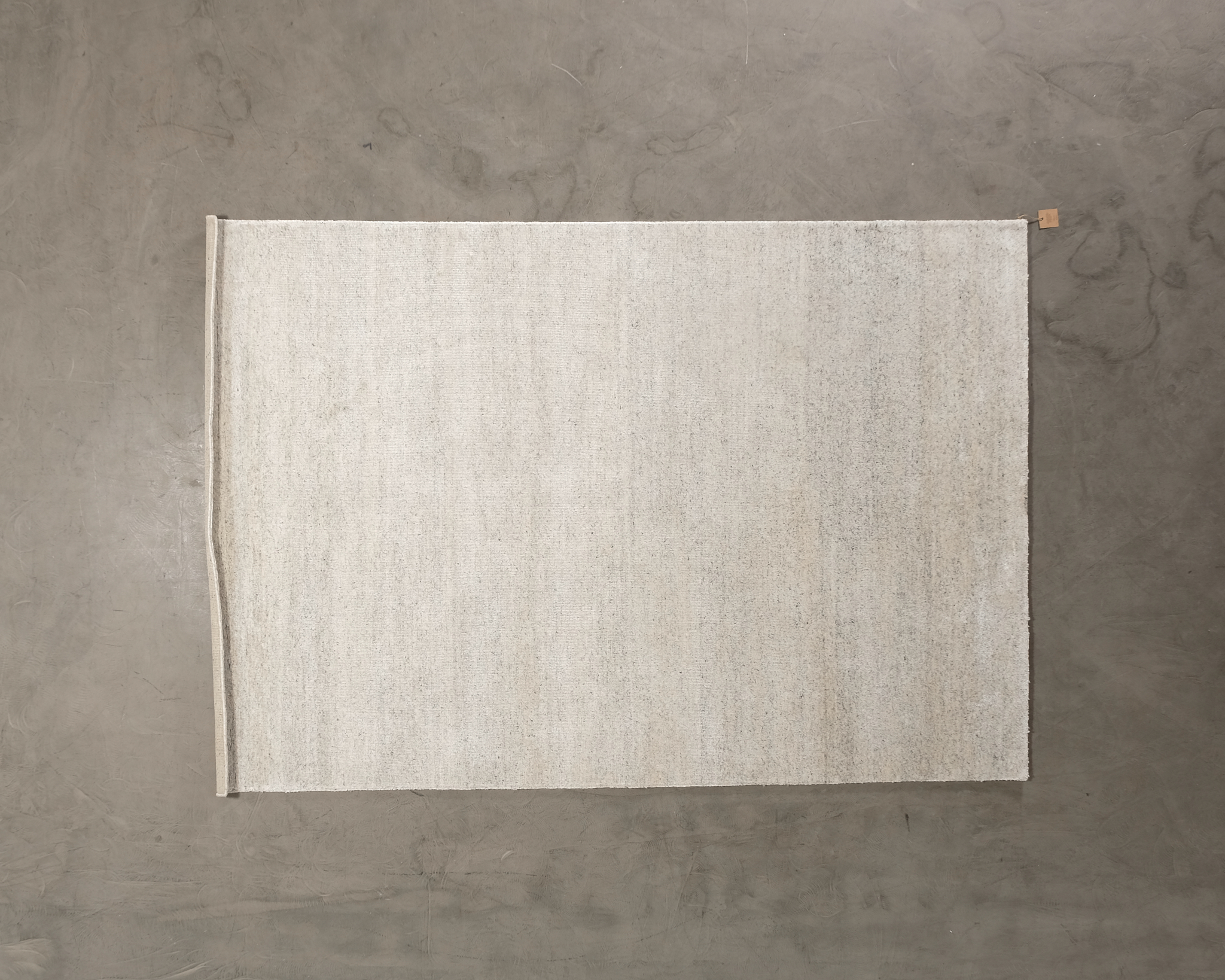 Roots Living Pile Bamboo matta 200 x 300 cm vit