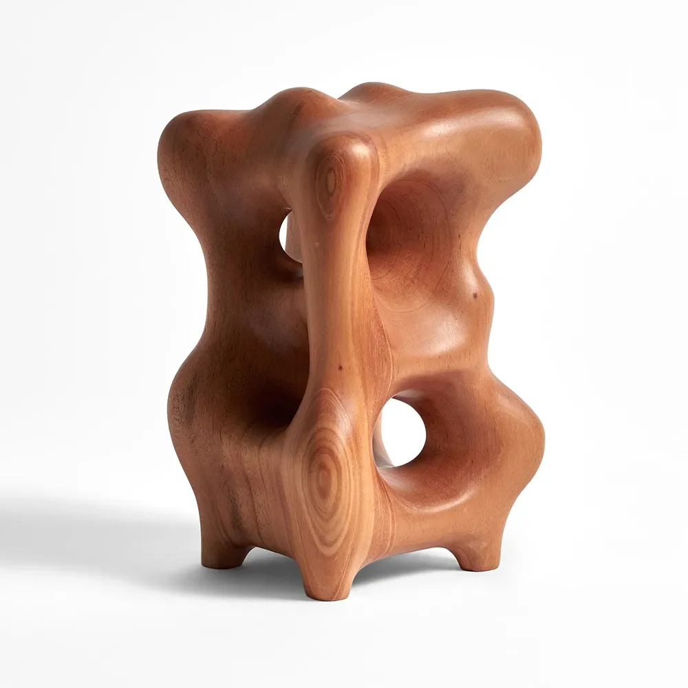 Ethnicraft, Organic skulptur lackad mahogny