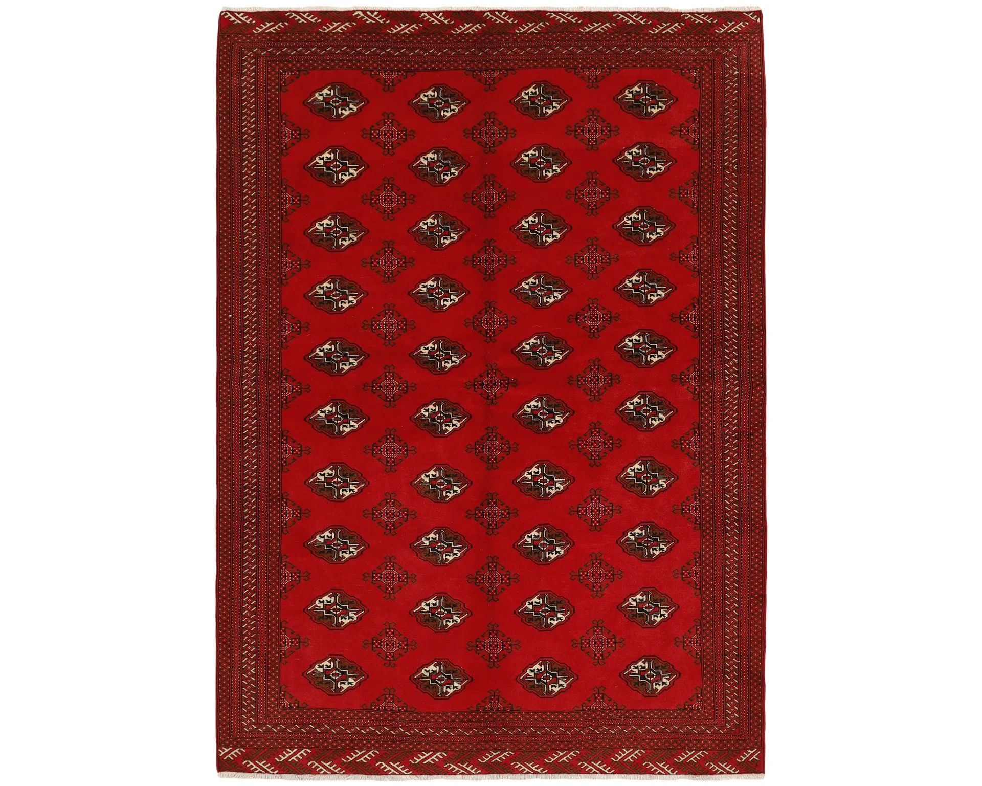 Rezas orientalisk x Torkaman matta 206 x 282 cm