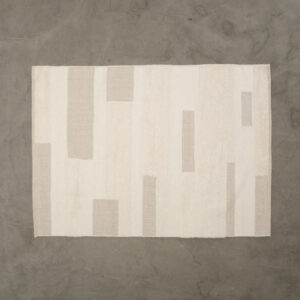 Ullmatta 160 x 225 cm naturvit