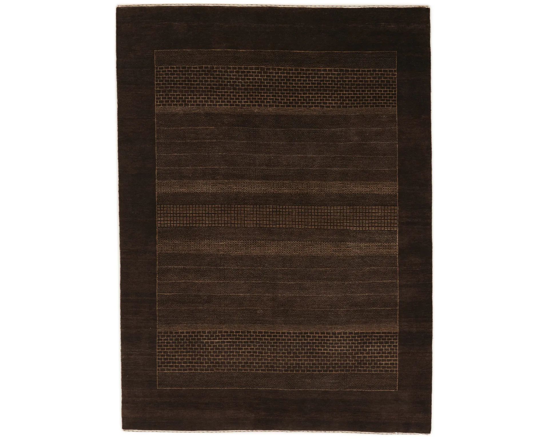 Rezas orientalisk x Modern Handmade Mix matta Svart 175 x 239 cm