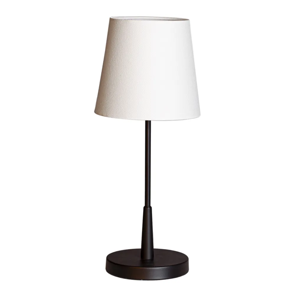 by Rydéns, Lumi bordslampa H: 48,5cm matt svart/vit