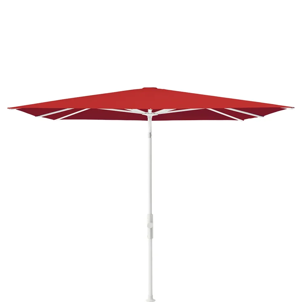 Glatz, Twist parasoll 240x240 cm matt white Kat.4 403 Carmine