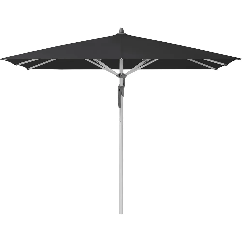 Glatz, Fortino Riviera 200x200 cm parasoll alu Cat.4 408 Black