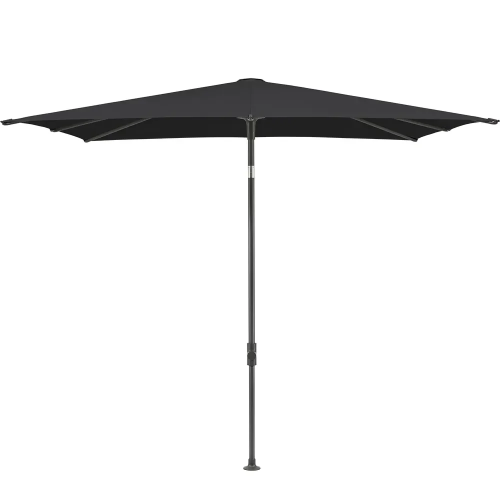 Glatz, Smart parasoll 240x240 cm anthracite Kat.4 408 Black