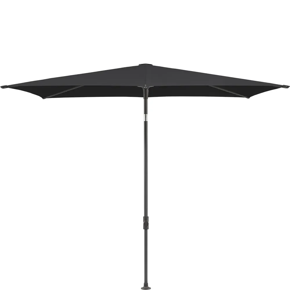 Glatz, Smart parasoll 210x150 cm anthracite Kat.4 408 Black