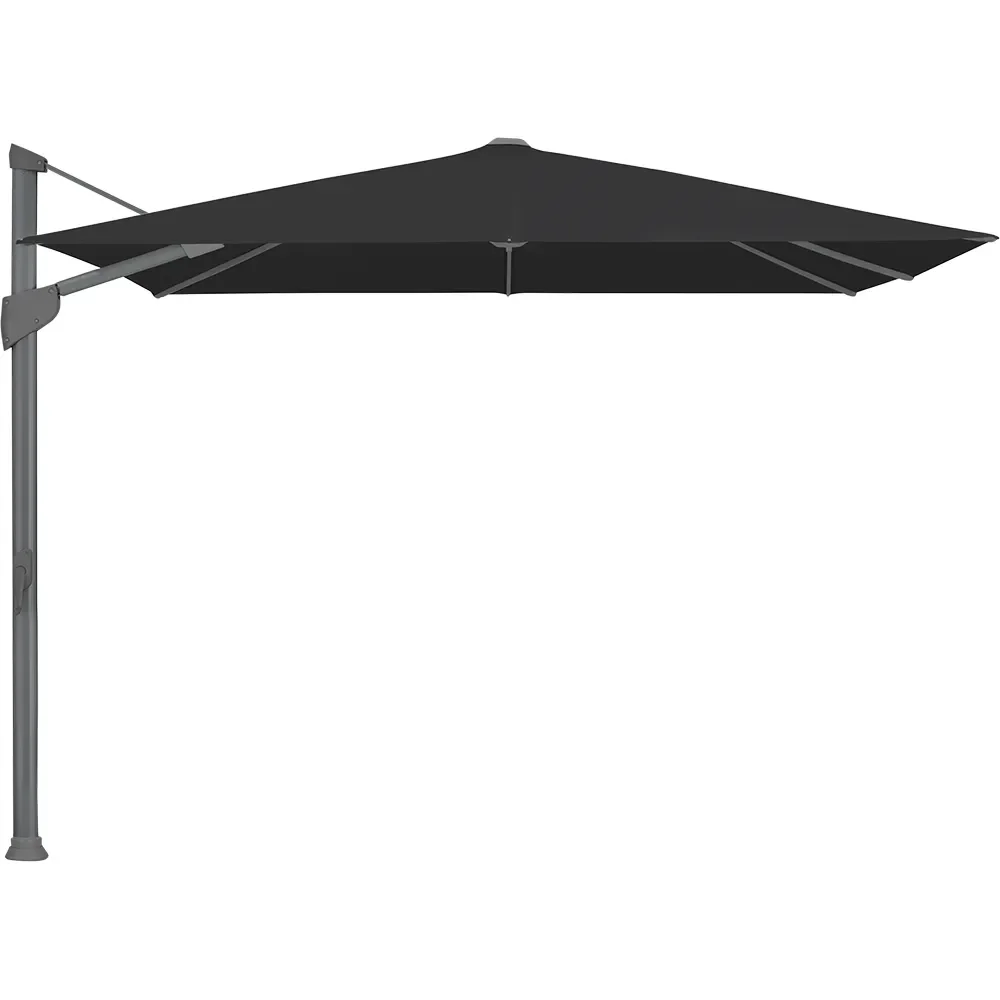 Glatz, Fortano 300x300 cm parasoll antracit Cat.4 408 Black