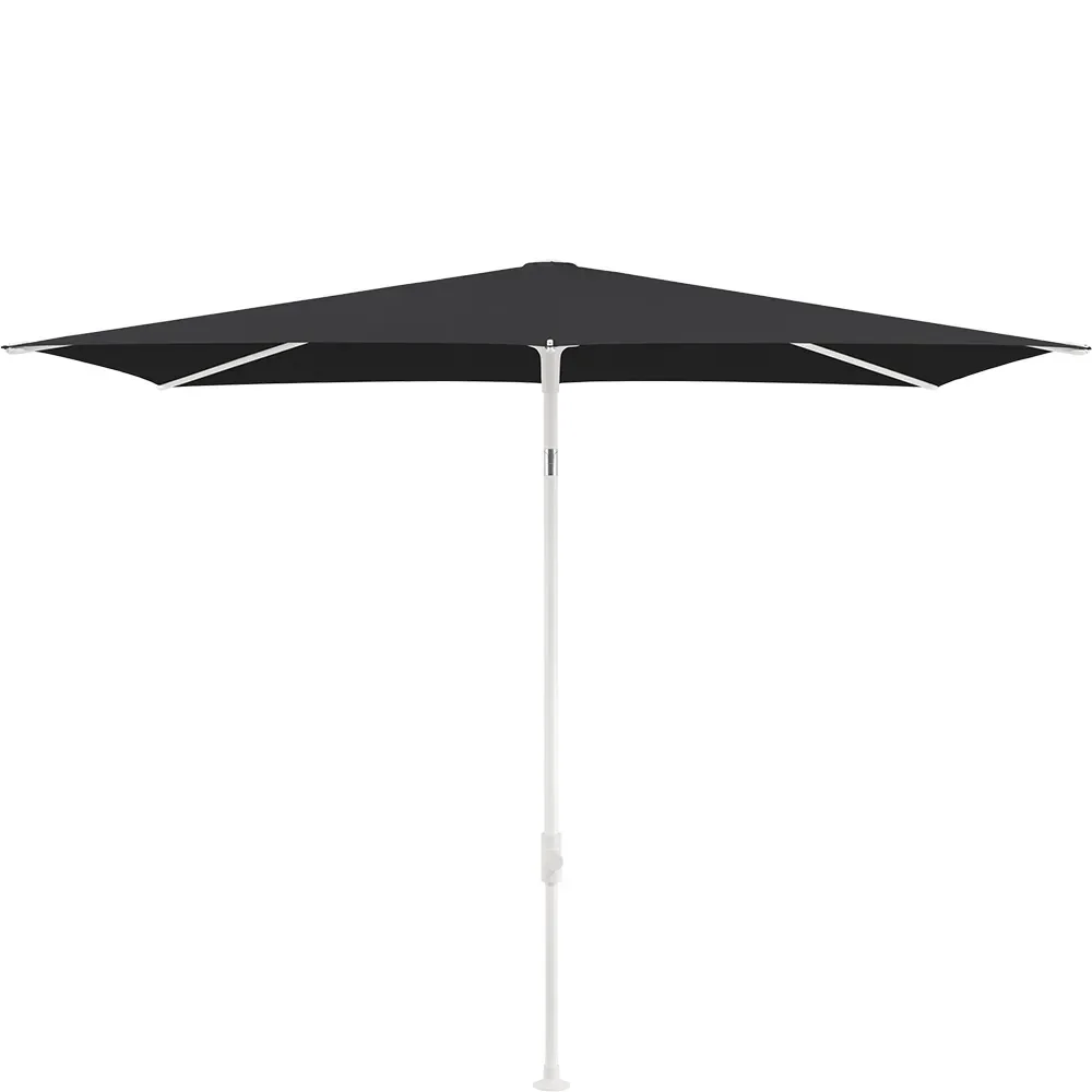 Glatz, Smart parasoll 250x200 cm matt white Kat.4 408 Black