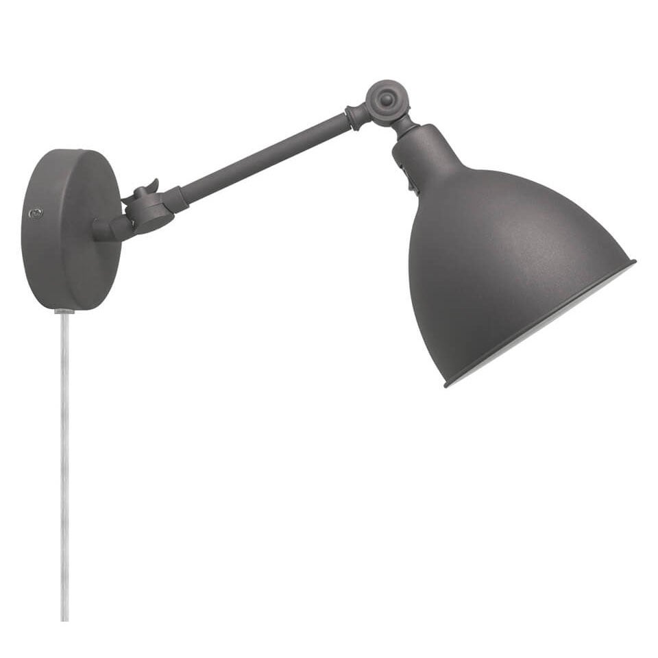 by Rydéns, Bazar Vägglampa Grå