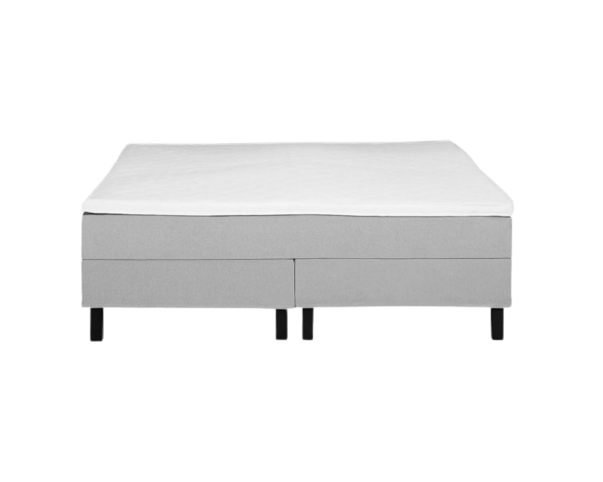 Meja kontinentalsäng 150 cm grå
