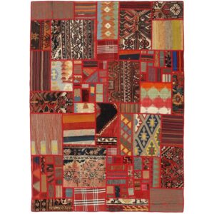 Rezas orientalisk x Tekkeh Kelim matta 140 x 200 cm