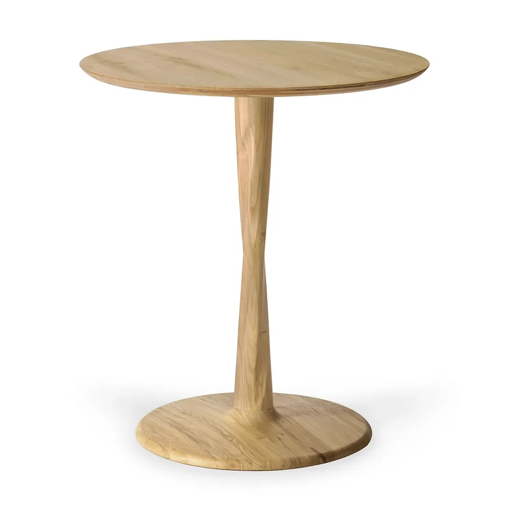 Ethnicraft, Torsion Matbord Ø70 cm Ek