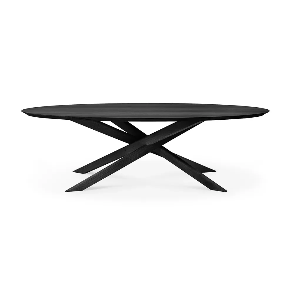 Ethnicraft, Mikado Matbord 138x267 cm Svart Ek