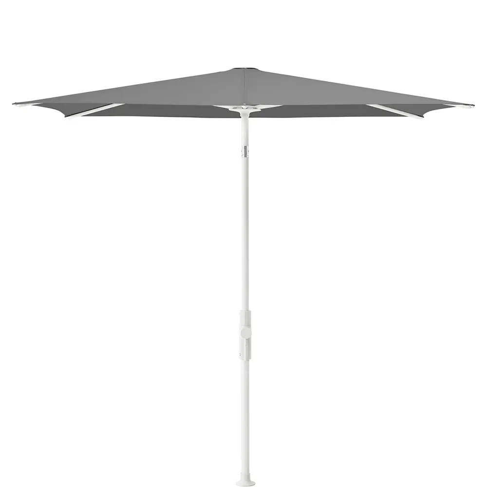 Glatz, Twist parasoll 250x200 cm matt white Kat.5 502 Thunder