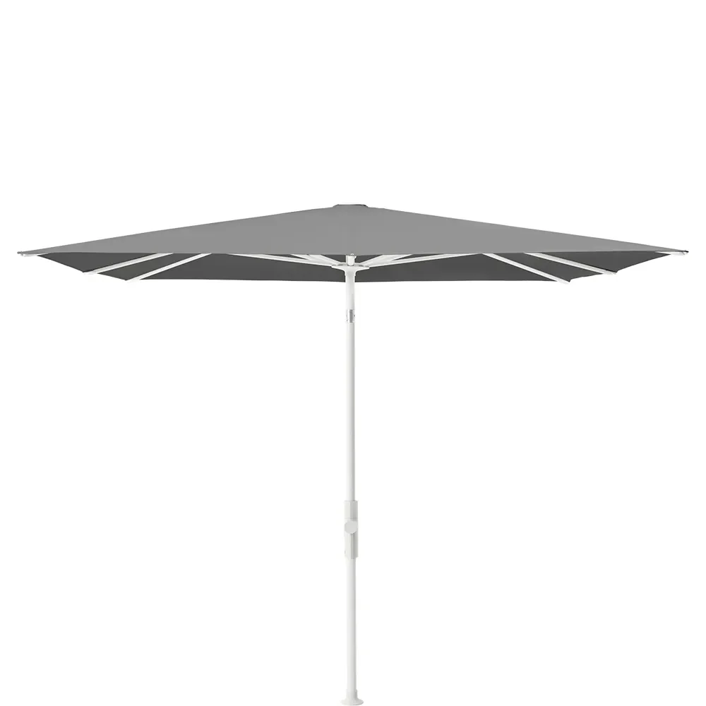 Glatz, Twist parasoll 240x240 cm matt white Kat.5 502 Thunder