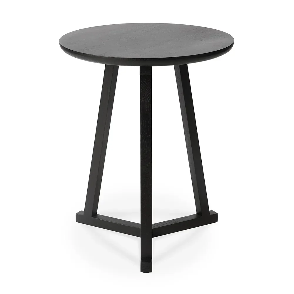 Ethnicraft, Tripod Sidobord Svart ek