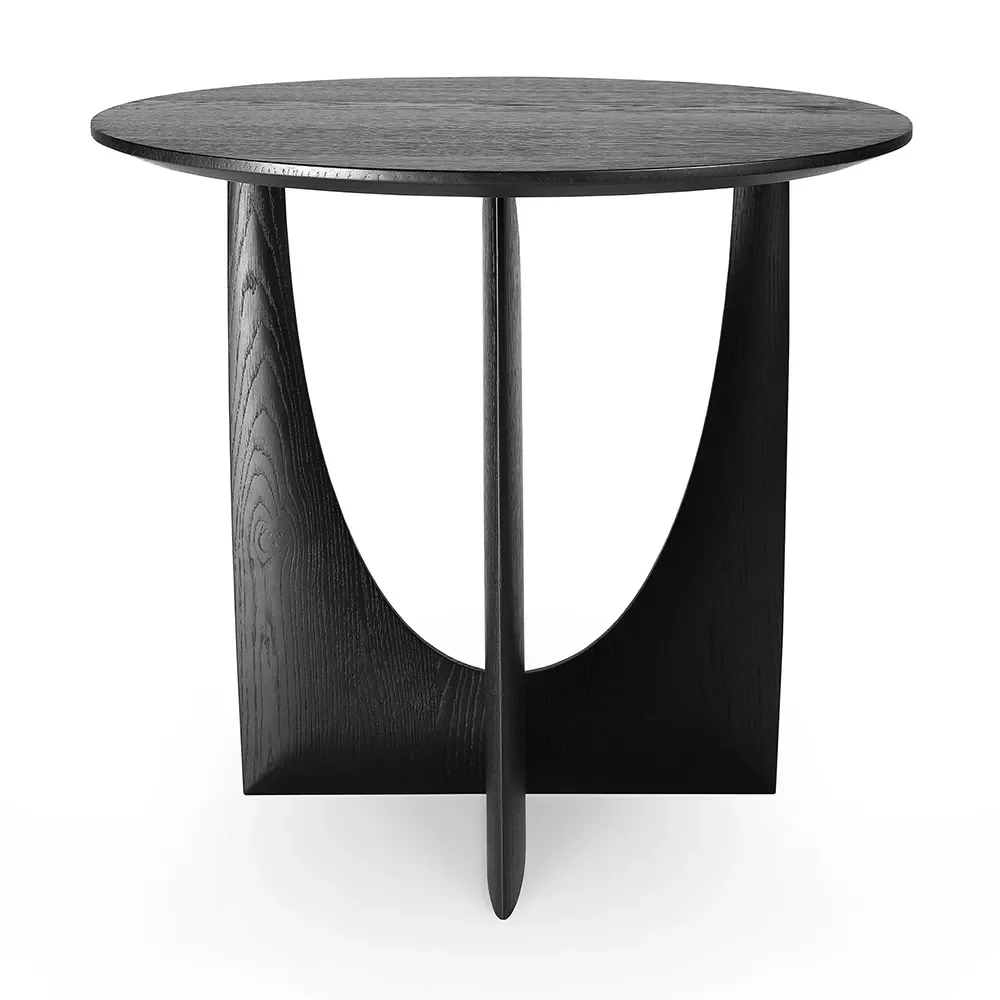 Ethnicraft, Geometric Sidobord Ek svart