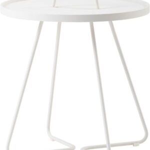 Cane-line, On-The-Move Sidobord 52 cm vitt
