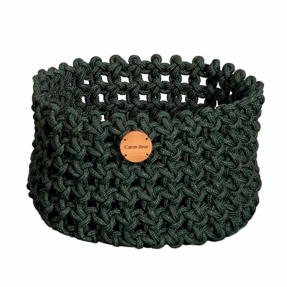 Cane-line, Soft Rope Korg Medium Ø40 Cm Dark Green