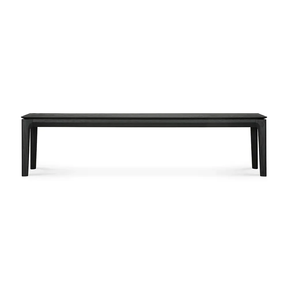Ethnicraft, Bok Bänk 35x186 cm Svartlackad ek