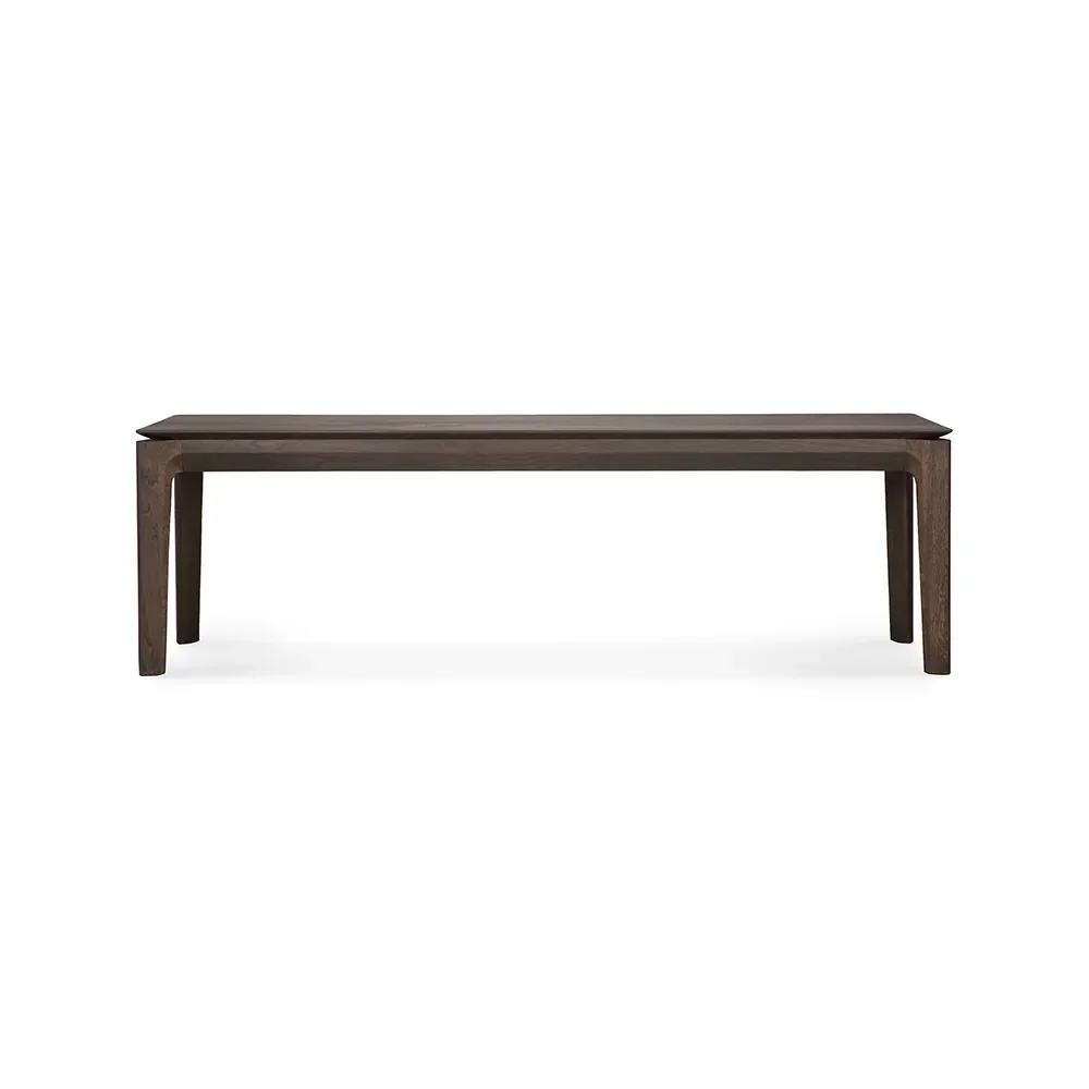 Ethnicraft, Bok Bänk 35x166 cm Brunlackad ek