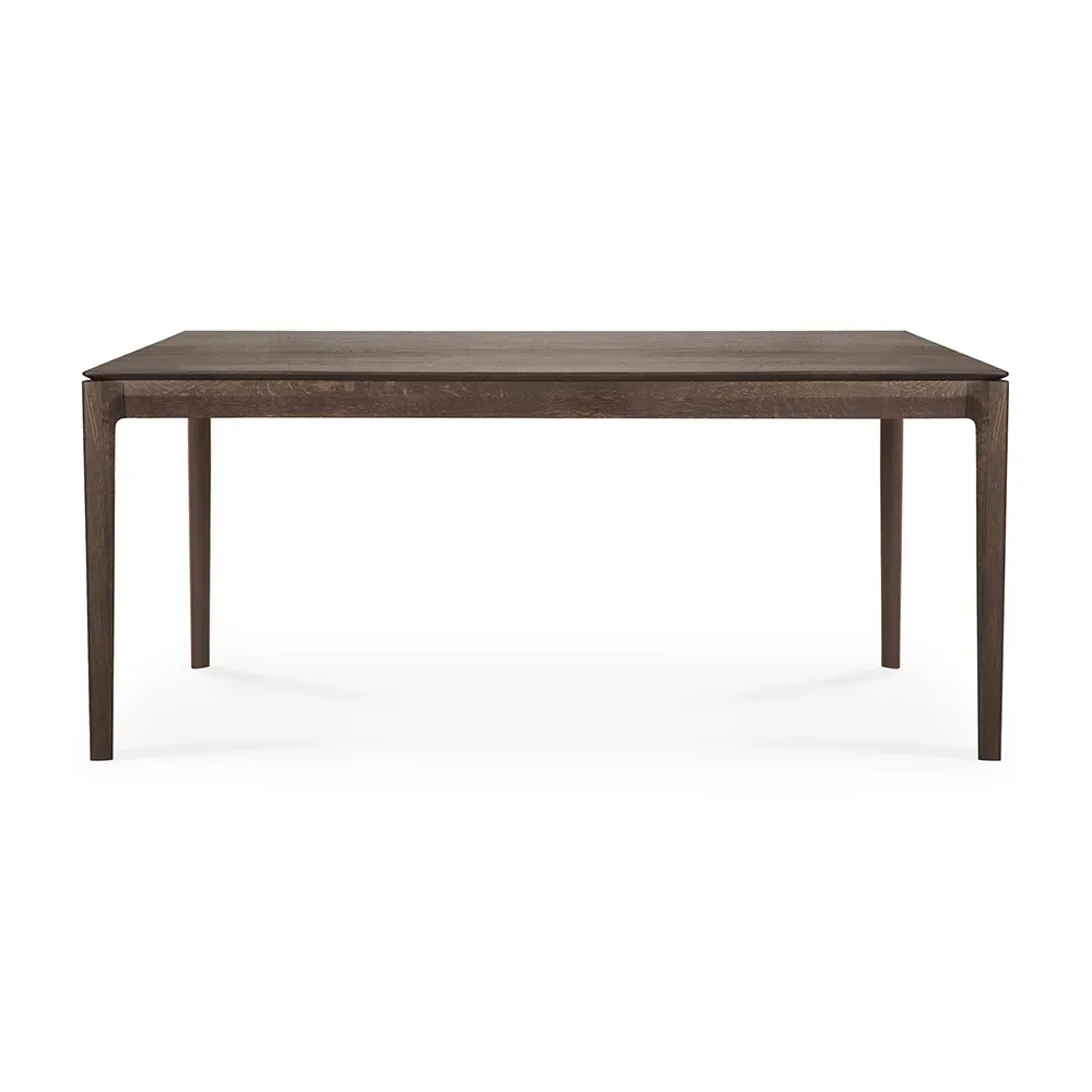 Ethnicraft, Bok Matbord 90x180 cm Brunlackad ek