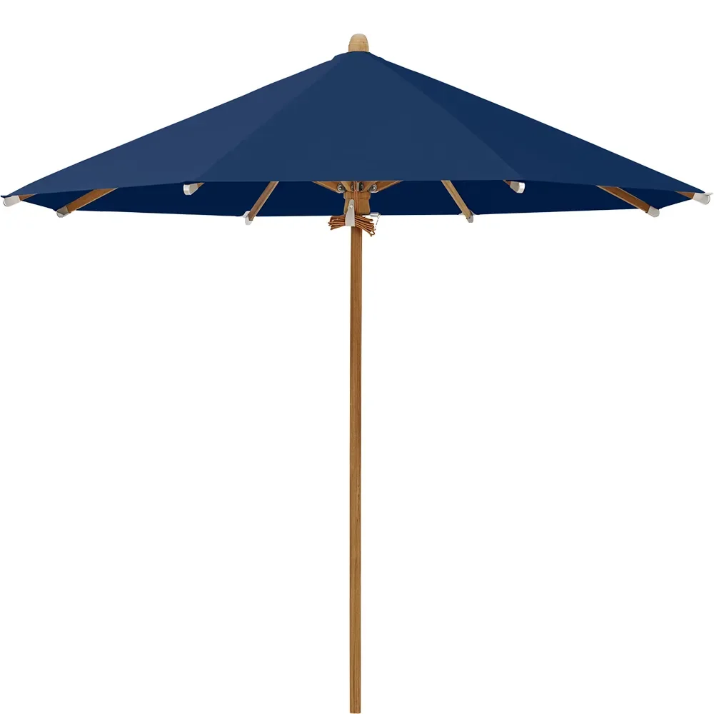 Glatz, Teakwood parasoll 300 cm Kat.5 530 Atlantic