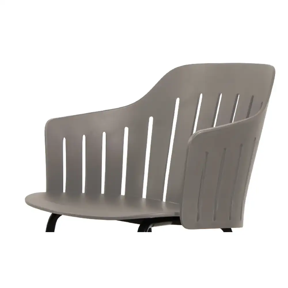 Cane-line, Choice stol skal INDOOR/OUTDOOR Taupe, 100% recycled Polypropylen
