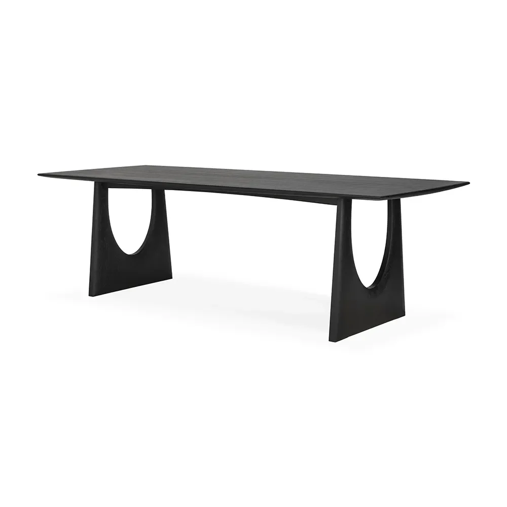 Ethnicraft, Geometric Matbord 100x250 cm Svart ek