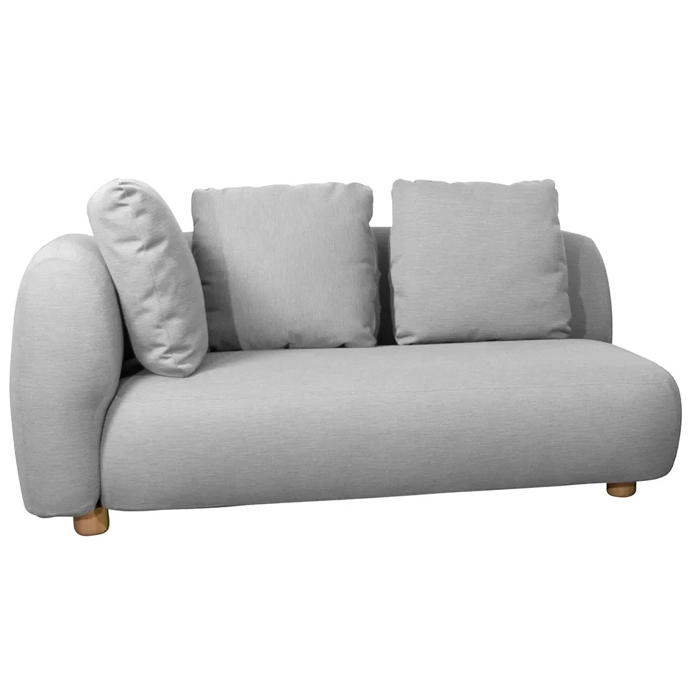 Cane-line, Capture 2-sits höger modul Light Grey