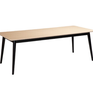 Dan-Form Yolo matbord ek / svart