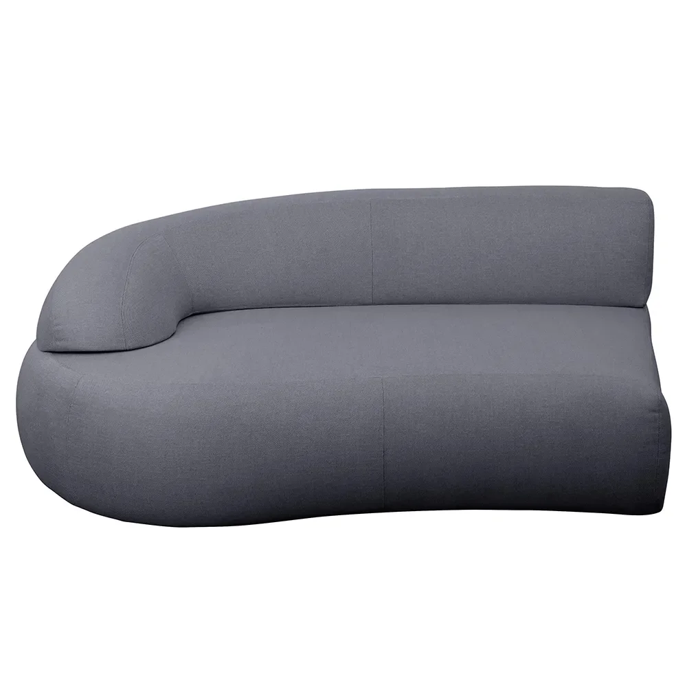 Cane-line, Mellow soffa modul höger m/långt ryggstöd Grey