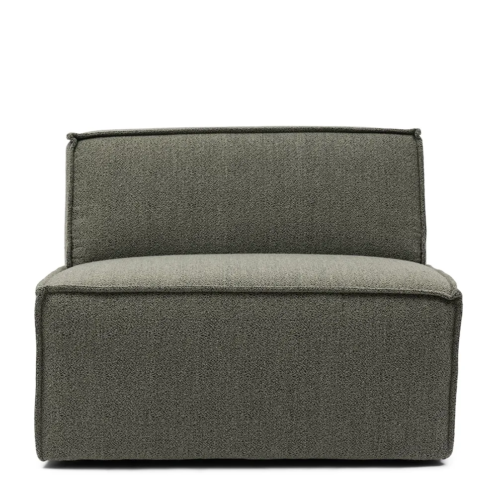 Riviera Maison, The Jagger Mittmodul 95 cm boucle pale green