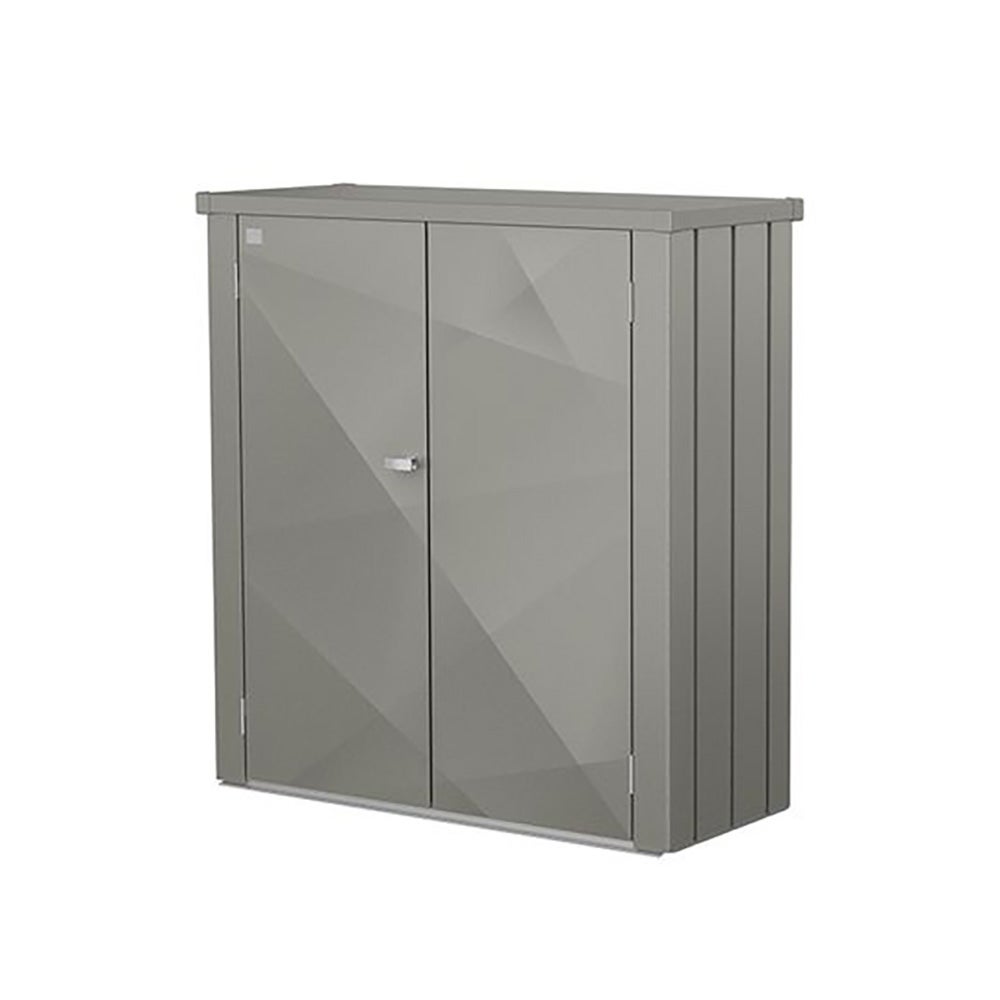 Biohort, Romeo terasskåp M X-Design metallic quartz grey