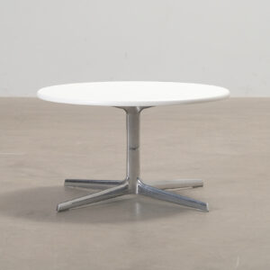 Soffbord vit / metall