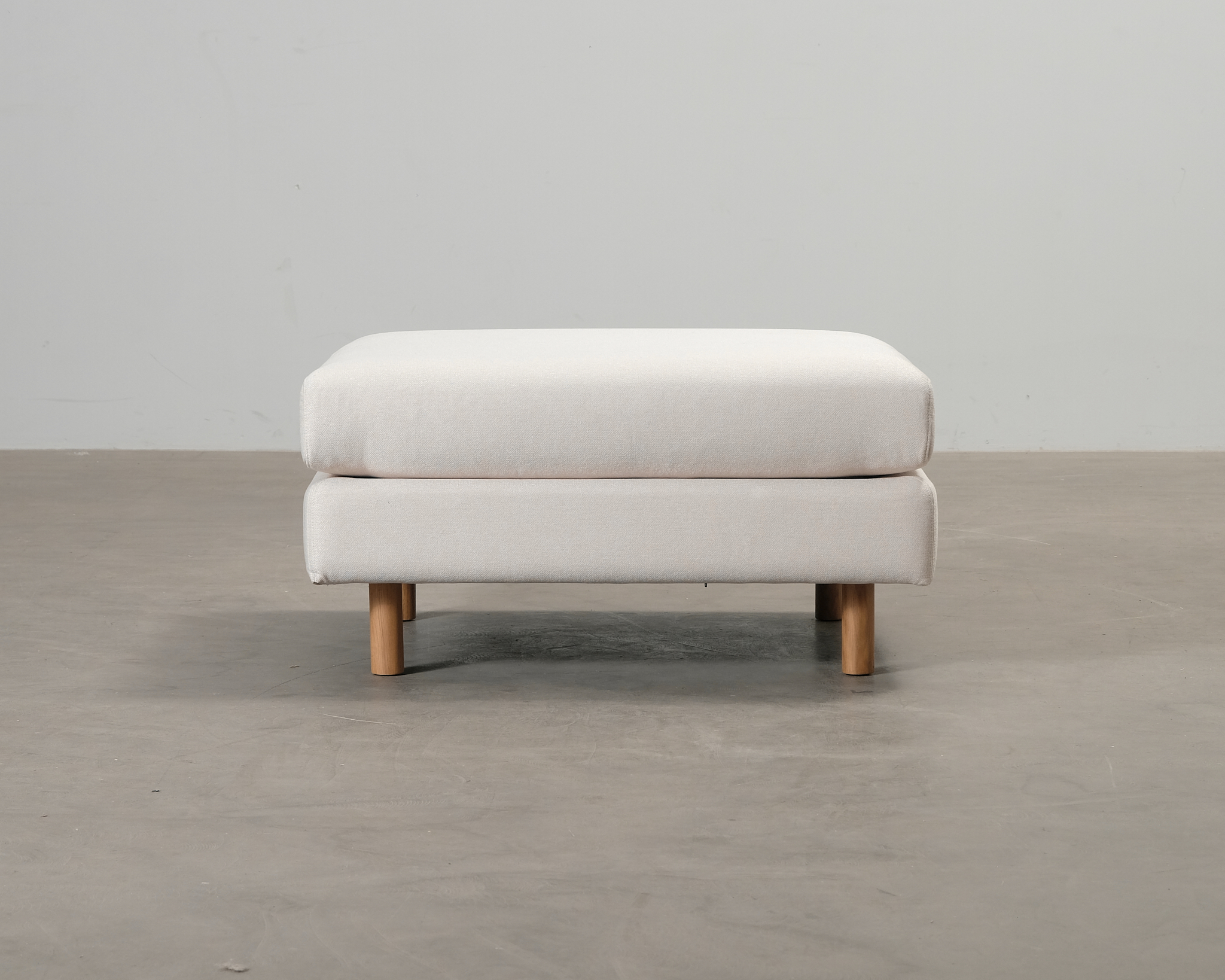 Sofacompany Dylan fotpall naturvit
