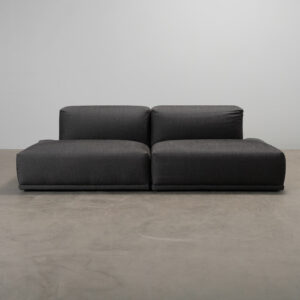 Muuto Connect 3-sits modulsoffa mörkgrå