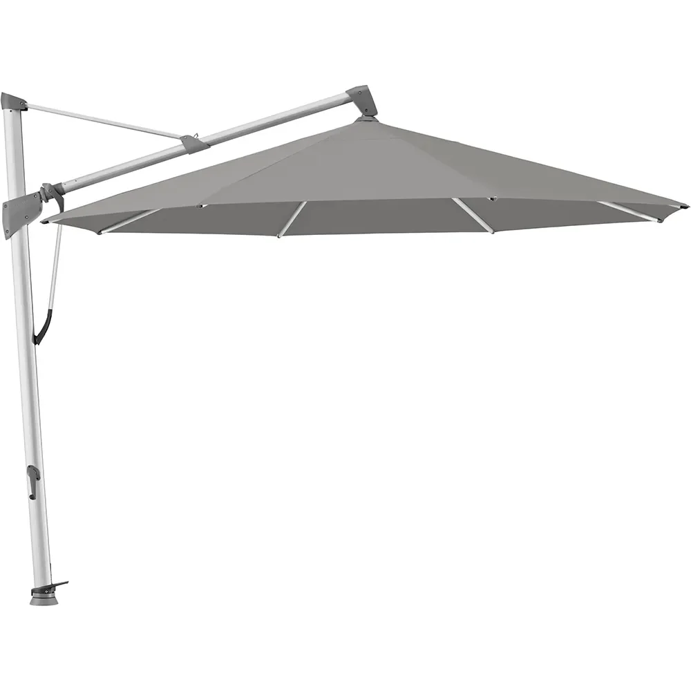 Glatz, Sombrano S+ frihängande parasoll 400 cm anodizerad alu Kat.5 684 Urban Shadow
