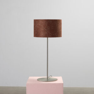 Golvlampa brun / metall