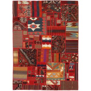 Rezas orientalisk x Tekkeh Kelim matta 140 x 200 cm
