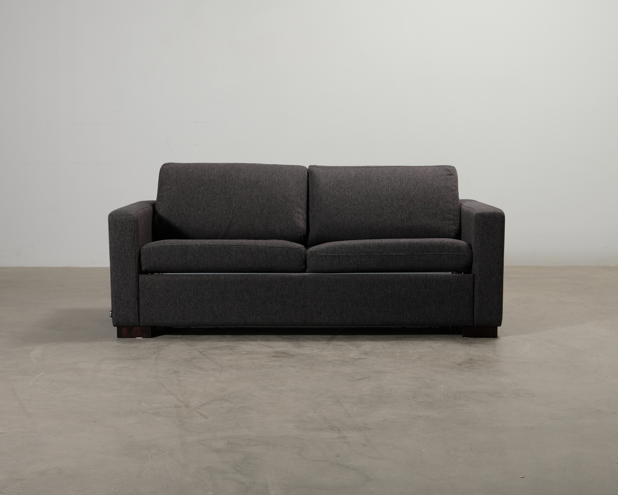 2-sits bäddsoffa mörkgrå