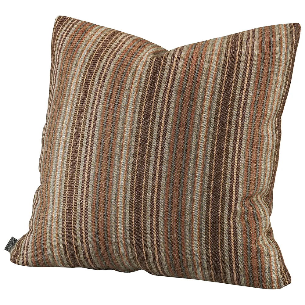 Artwood, Glensdale Stripe Grey/Ochre kuddfodral 60x60 cm