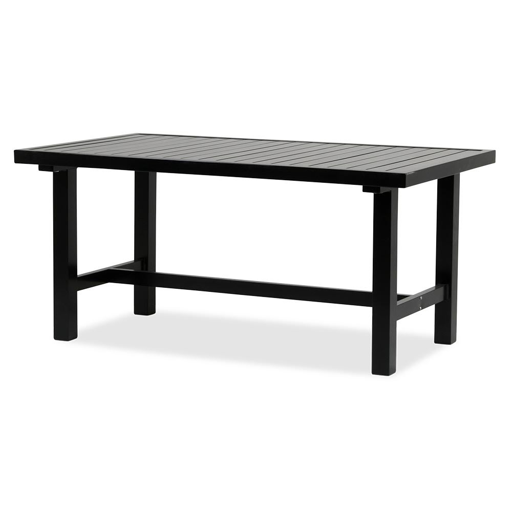 Fri Form, Bord 80X142Cm Höjd 65,5 Svart Alu