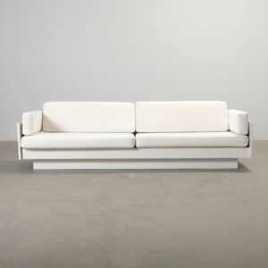 Artek Ben af Schultén 556 3-sits soffa vit